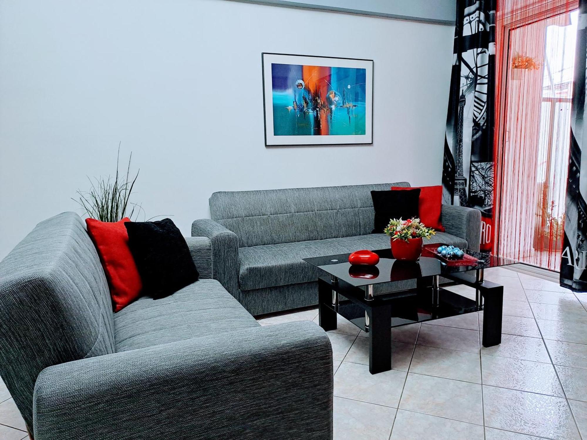 Bright Apartment In Nea Palatia • Oropos Экстерьер фото